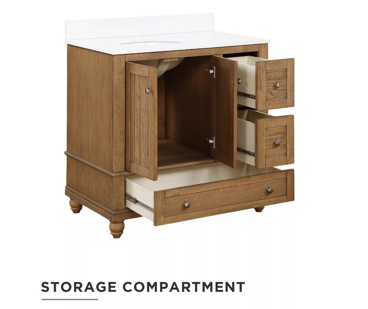 DHP Atwater Living Jazmyn Bathroom Vanity With White Sink 9 DHP Atwater Living Jazmyn Bathroom Vanity With White Sink - Image 9