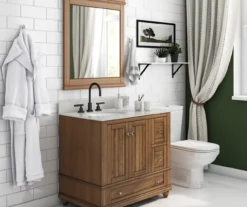 DHP Atwater Living Jazmyn Bathroom Vanity With White Sink 28 DHP Atwater Living Jazmyn Bathroom Vanity With White Sink -Best Furniture Store 810610487 B0 2