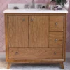 DHP Atwater Living Delias Bathroom Vanity With White Sink