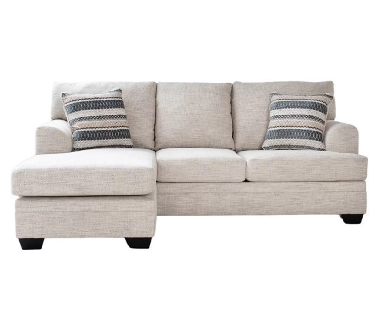 Mabella Cream Sofa Chaise 1 Mabella Cream Sofa Chaise