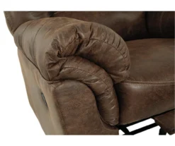 Bladen Coffee Faux Leather Rocker Recliner -Best Furniture Store 810612226 3