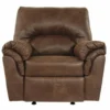 Bladen Coffee Faux Leather Rocker Recliner