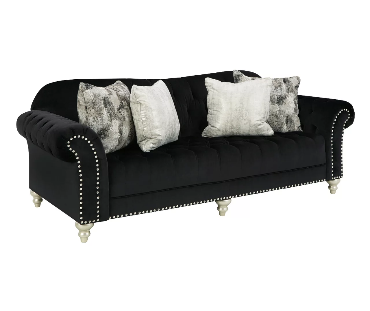 Harriotte Black Sofa 2 Harriotte Black Sofa - Image 2