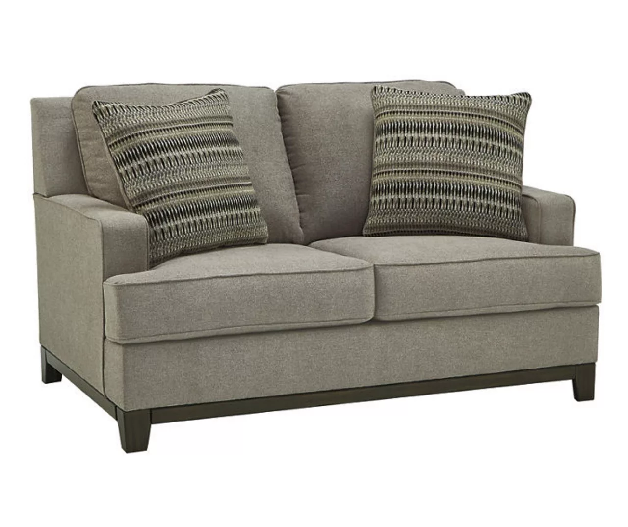 Kaywood Gray Loveseat 2 Kaywood Gray Loveseat - Image 2