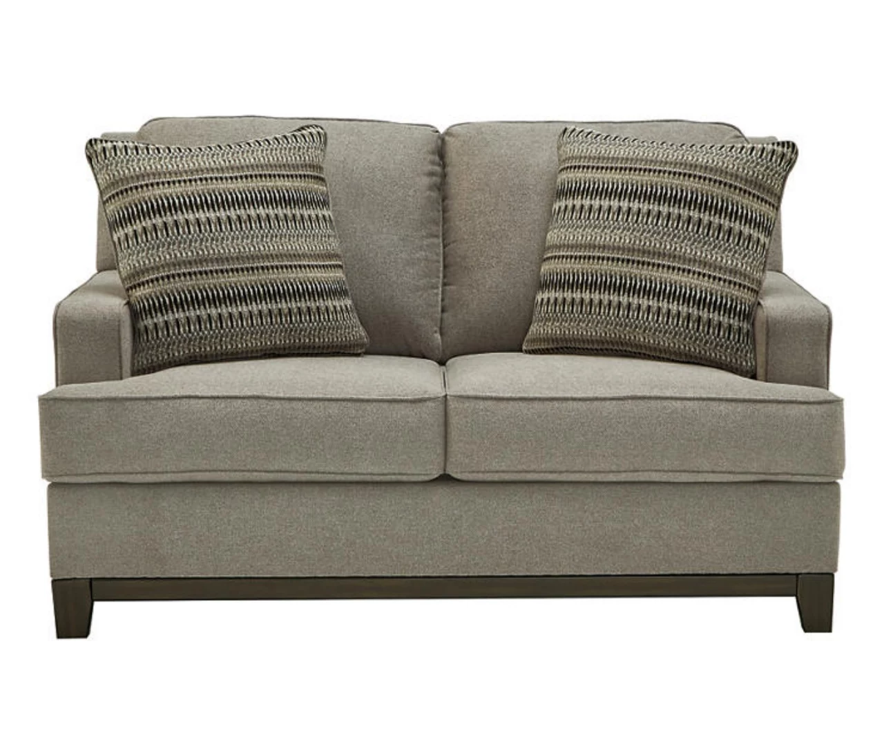 Kaywood Gray Loveseat 1 Kaywood Gray Loveseat