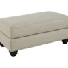 Asanti Gray Ottoman