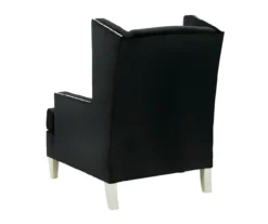 Harriotte Black Accent Chair -Best Furniture Store 810612309 2