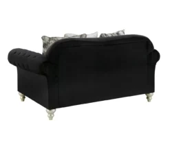 Harriotte Black Loveseat 7 Harriotte Black Loveseat -Best Furniture Store 810612312 3