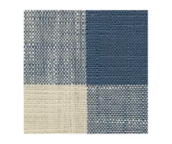 Meggett Blue & Beige Plaid Oversize Accent Ottoman 5 Meggett Blue & Beige Plaid Oversize Accent Ottoman -Best Furniture Store 810612370 2