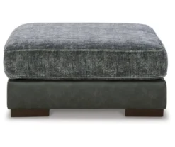 Larkstone Charcoal Oversize Accent Ottoman -Best Furniture Store 810612394 2