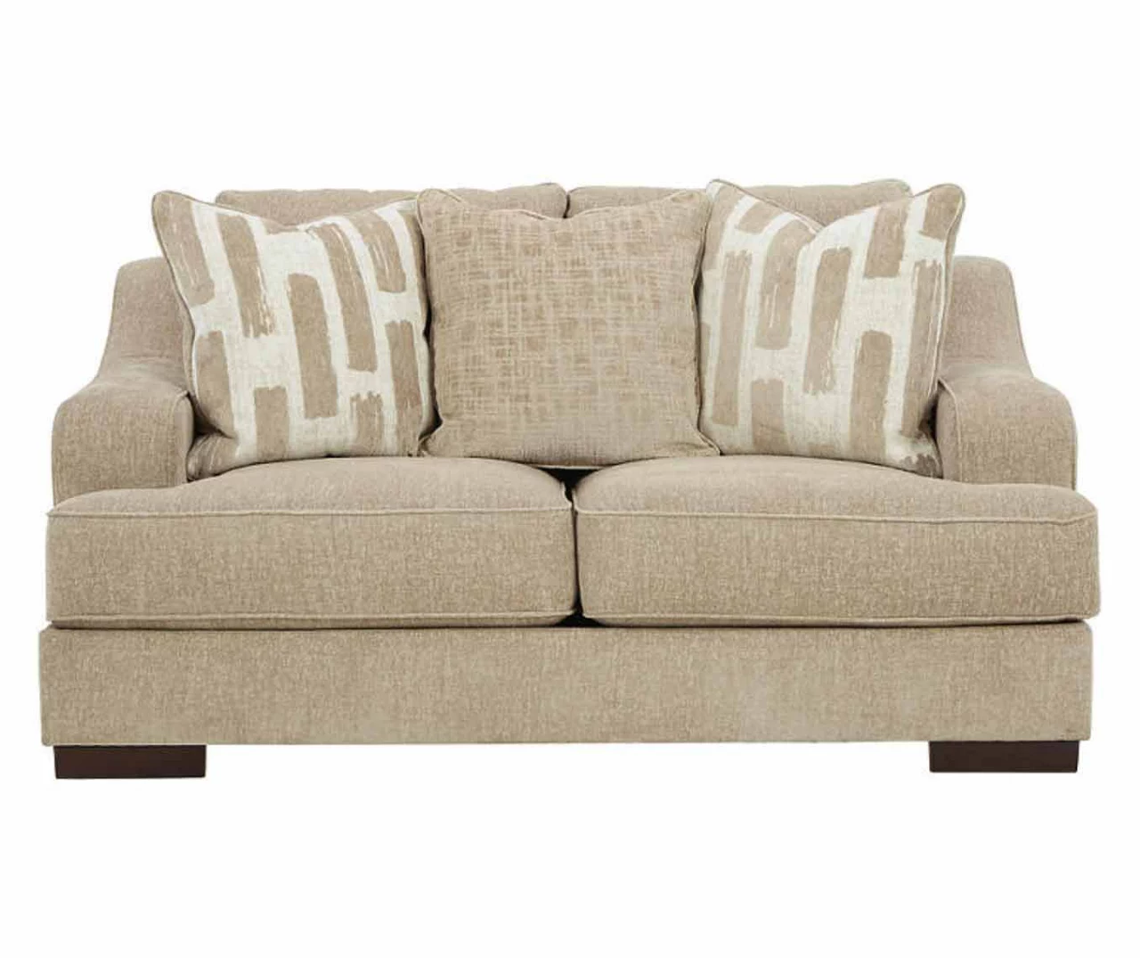 Lessinger Beige Loveseat 1 Lessinger Beige Loveseat