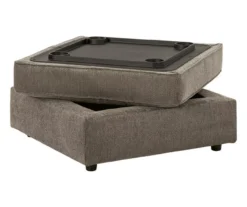 O'Phannon Gray Storage Ottoman 12 O'Phannon Gray Storage Ottoman -Best Furniture Store 810612452 5