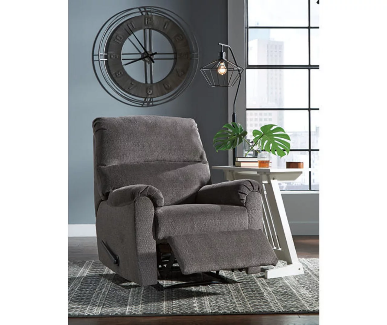 Nerviano Gray Zero Wall Recliner 3 Nerviano Gray Zero Wall Recliner - Image 3