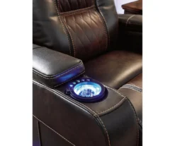 Composer Brown Faux Leather Power Recliner -Best Furniture Store 810612553 3