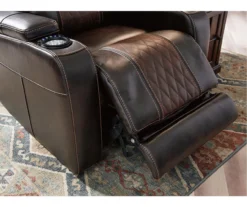 Composer Brown Faux Leather Power Recliner -Best Furniture Store 810612553 4