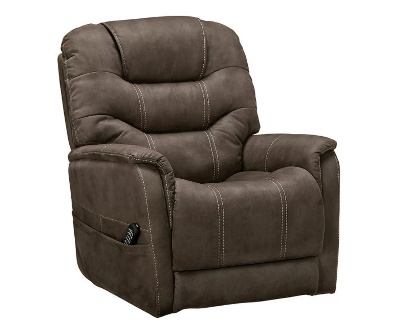 Ballister Gray Power Lift Recliner With USB Charging 1 Ballister Gray Power Lift Recliner With USB Charging