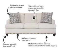 Erinwood Stone Sofa -Best Furniture Store 810613194 X0 1 1