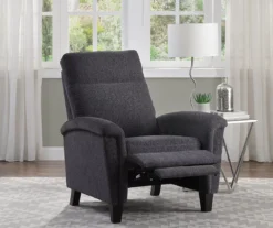 Weiser Dark Gray Push-Back Recliner -Best Furniture Store 810616207 A0 2