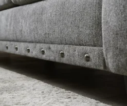 Alexandria Gray Chenille Sofa -Best Furniture Store 810616679 810616680 B0 3