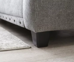 Alexandria Gray Chenille Sofa -Best Furniture Store 810616679 810616680 B0 4