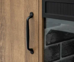 60" Modern Tan Electric Fireplace Console -Best Furniture Store 810617759 A8