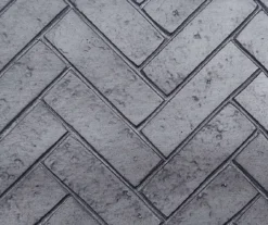 48" Faux Herringbone Mantel Electric Fireplace -Best Furniture Store 810617761 A8 1