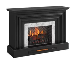 53.5" Black Petite Grand Electric Fireplace Console -Best Furniture Store 810617767 A0 2