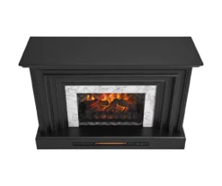 53.5" Black Petite Grand Electric Fireplace Console -Best Furniture Store 810617767 A0 3