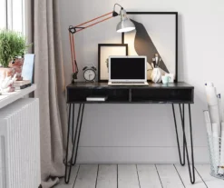 Novogratz Athena Faux Marble 2-Cubby Computer Desk -Best Furniture Store 810618404 3