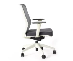Atto Off-White & Gray Office Chair -Best Furniture Store 810624144 A2 1