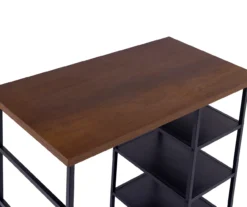 Walnut 3-Piece Pub Dining Set -Best Furniture Store 810641657 A8 4