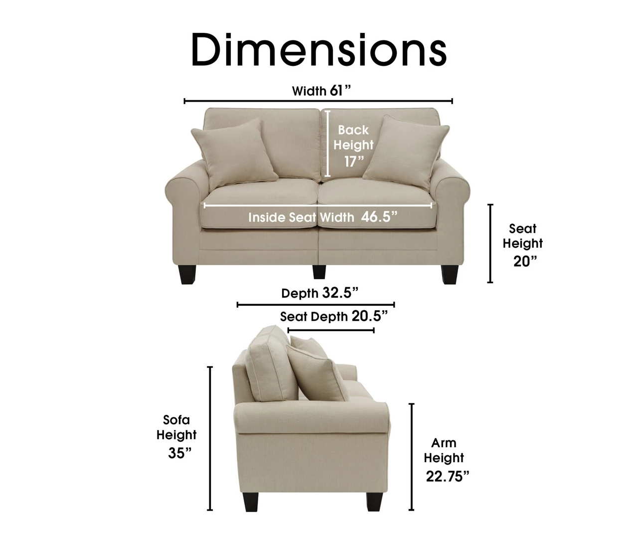 Serta Copenhagen Loveseat 18 Serta Copenhagen Loveseat - Image 18