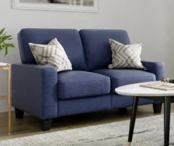 Palisades Navy Blue Loveseat -Best Furniture Store 810659257 A0 3