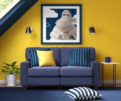 Palisades Navy Blue Loveseat -Best Furniture Store 810659257 A0 4