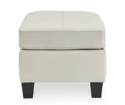 Signature Design By Ashley Genoa Leather Ottoman -Best Furniture Store 810697951 A0 4