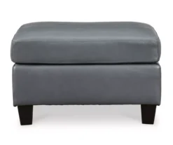 Signature Design By Ashley Genoa Leather Ottoman -Best Furniture Store 810697957 A0 3