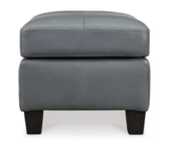 Signature Design By Ashley Genoa Leather Ottoman -Best Furniture Store 810697957 A0 4