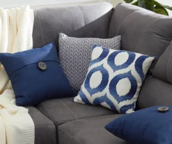 Lane Home Solutions Navigation Gray Living Room Sectional -Best Furniture Store combo240006 2