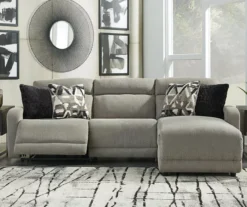 Colleyville Stone 3-Piece Power Reclining Sectional