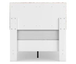 Signature Design By Ashley Piperton White Twin Panel Platform Bed -Best Furniture Store combo790003 2