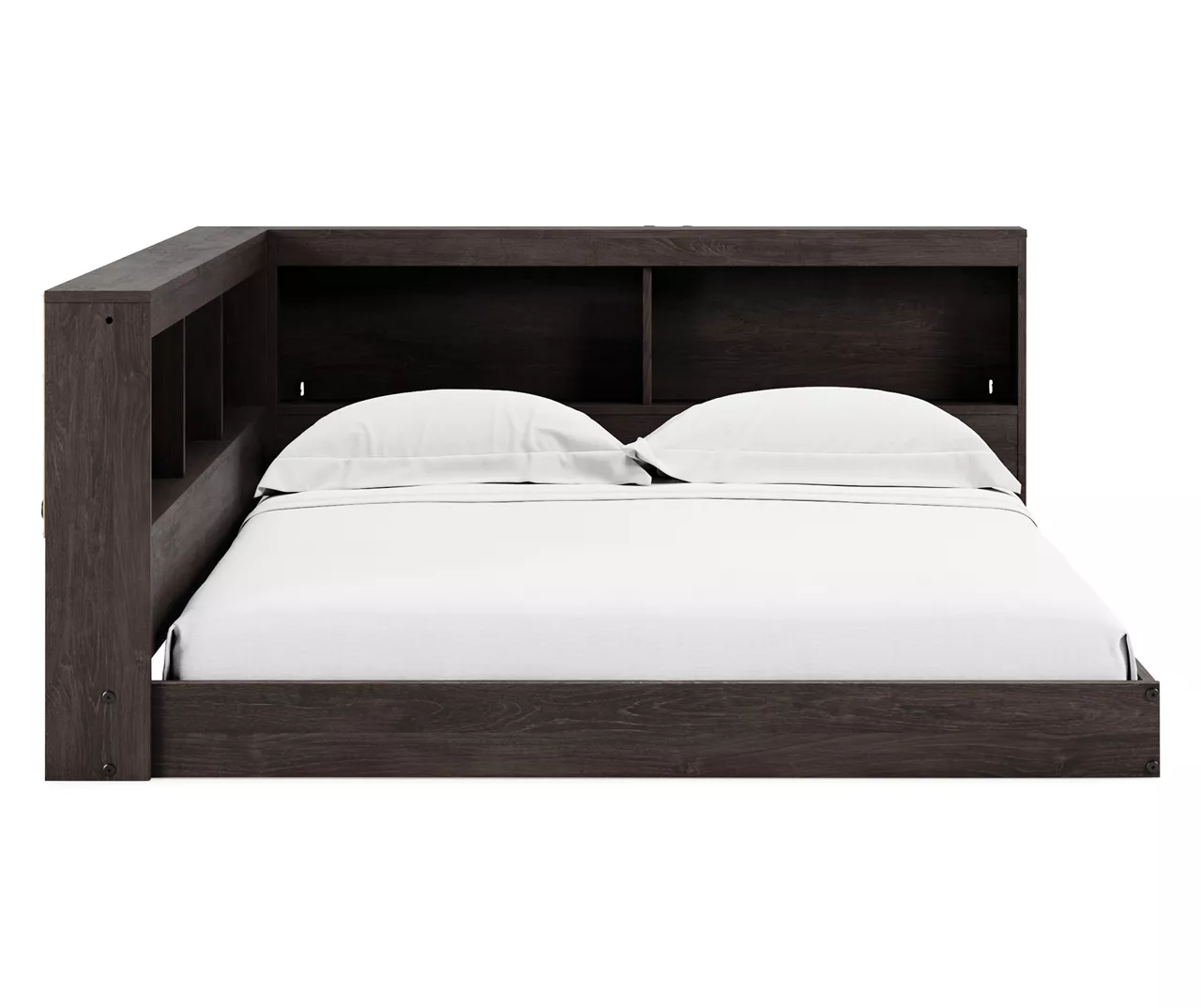 Signature Design By Ashley Piperton Black Full Bookcase Storage Bed 2 Signature Design By Ashley Piperton Black Full Bookcase Storage Bed - Image 2