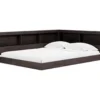 Signature Design By Ashley Piperton Black Full Bookcase Storage Bed