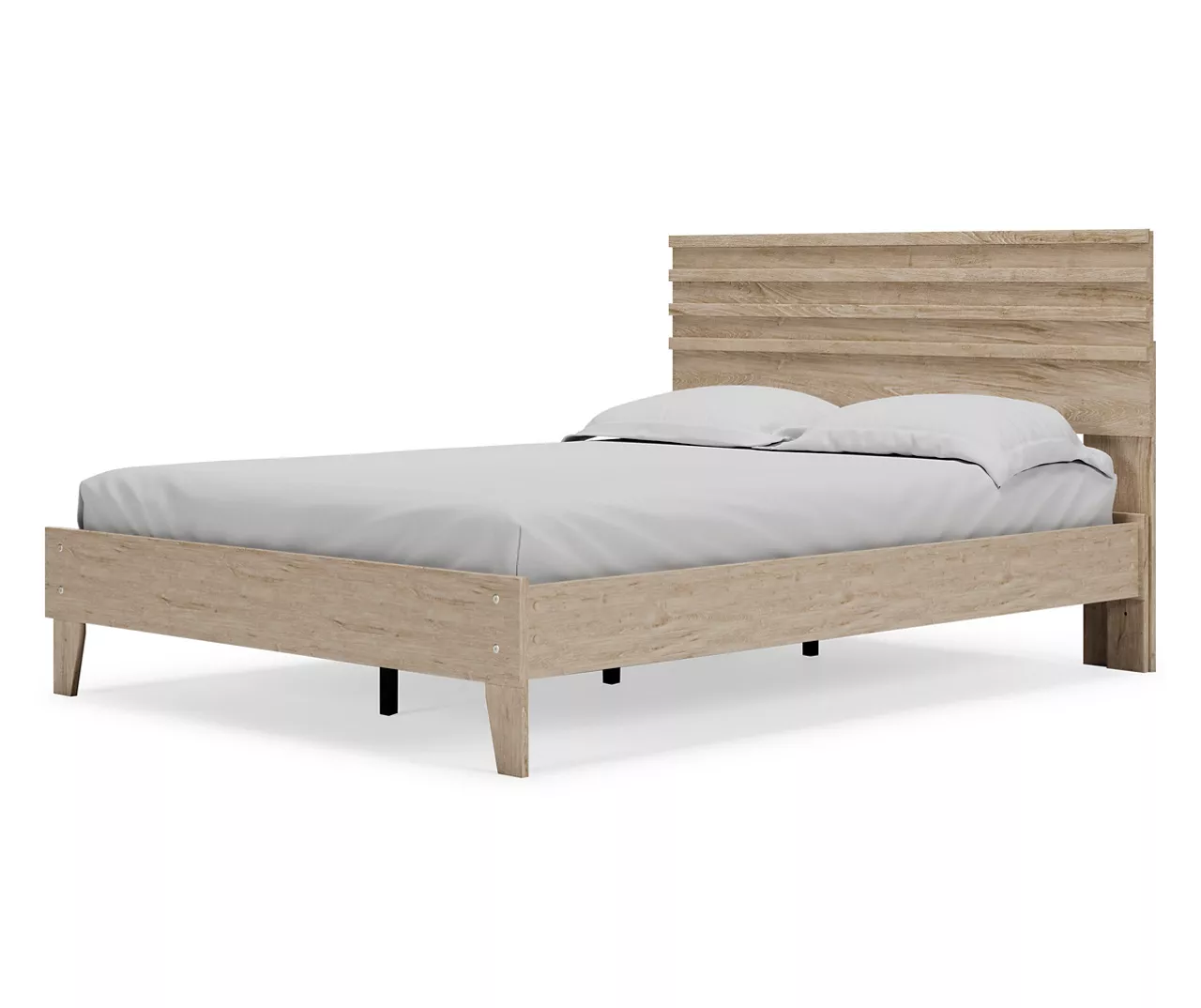 Signature Design By Ashley Oliah Queen Panel Platform Bed 1 Signature Design By Ashley Oliah Queen Panel Platform Bed