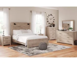 Signature Design By Ashley Senniberg Queen Bed With Sconce Lights -Best Furniture Store combo890007 5