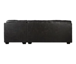 Signature Design By Ashley Battstone Steel Faux Leather Sectional -Best Furniture Store combo920007 3